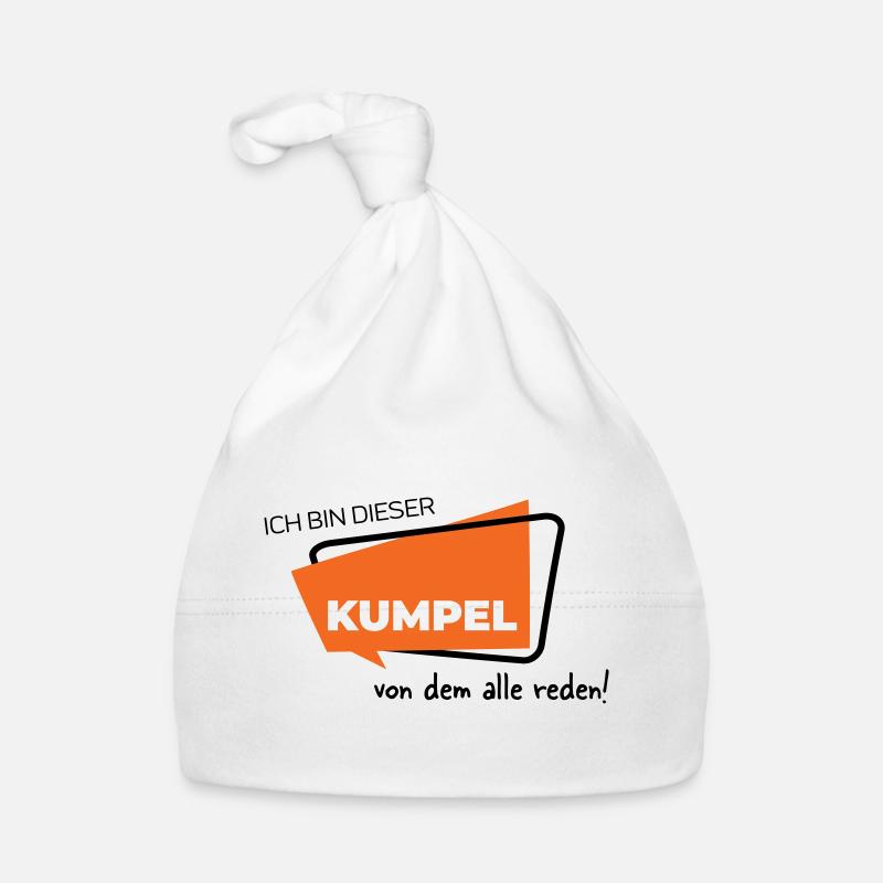 Ich bin dieser Kumpel von dem alle reden Baby Bio-Mütze
