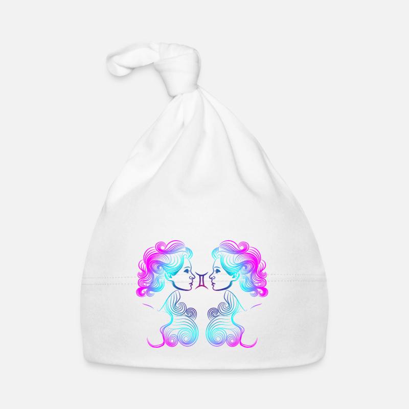 zwillinge Zeichenfläche 1 Baby Bio-Mütze