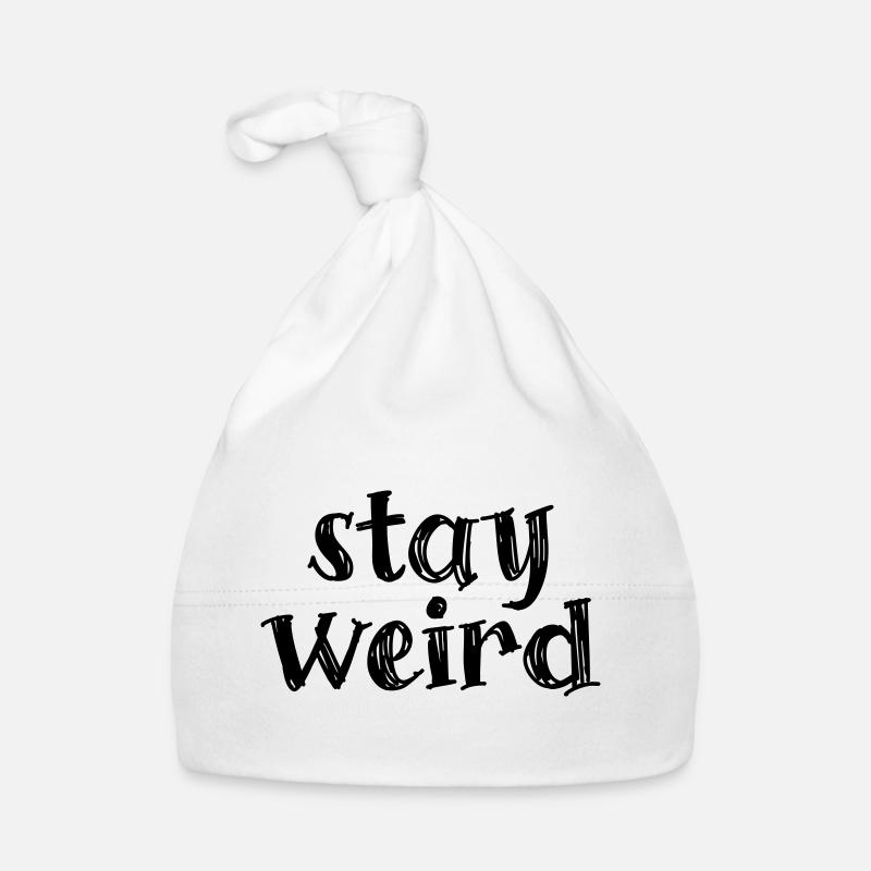 stay weird Organic Baby Cap