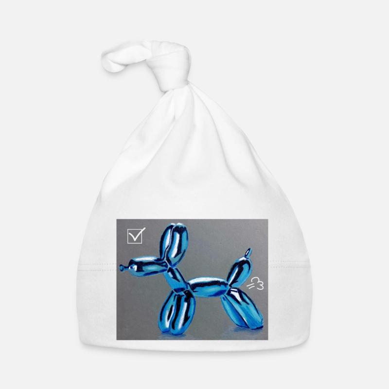 Hunde-Ballon Baby Bio-Mütze