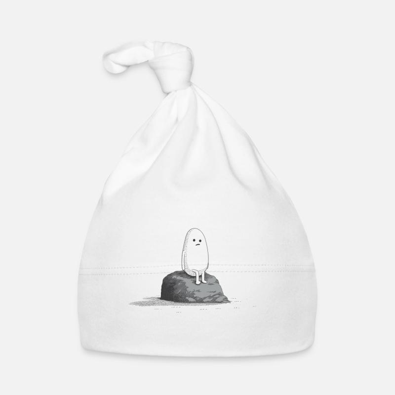 Sad Stone Organic Baby Cap