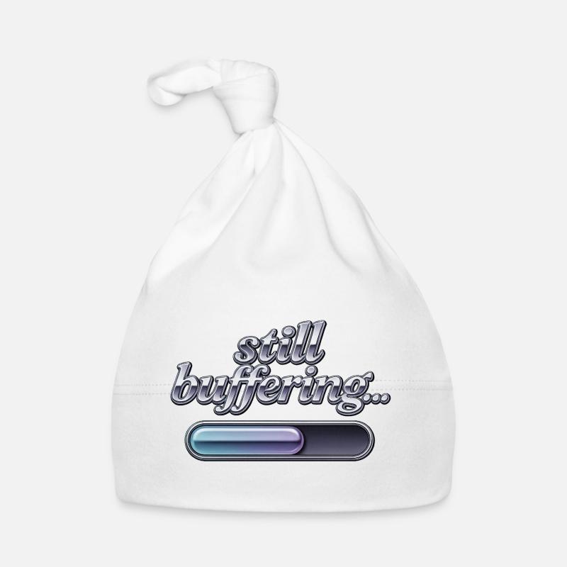 Still Buffering Baby Bio-Mütze