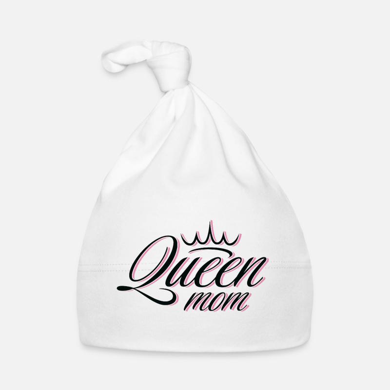 Mutter der Pink and Gold Queen Baby Bio-Mütze