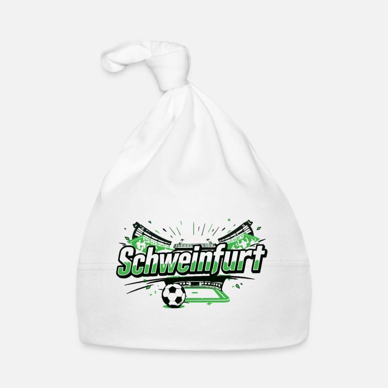 Schweinfurt Football Stadium Design Organic Baby Cap