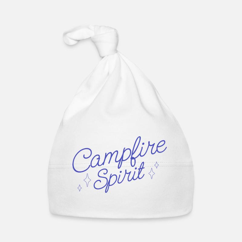 Lettrage Campfire Adventure Bonnet bio Bébé