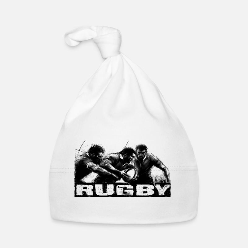 Rugby on the Move Organic Baby Cap