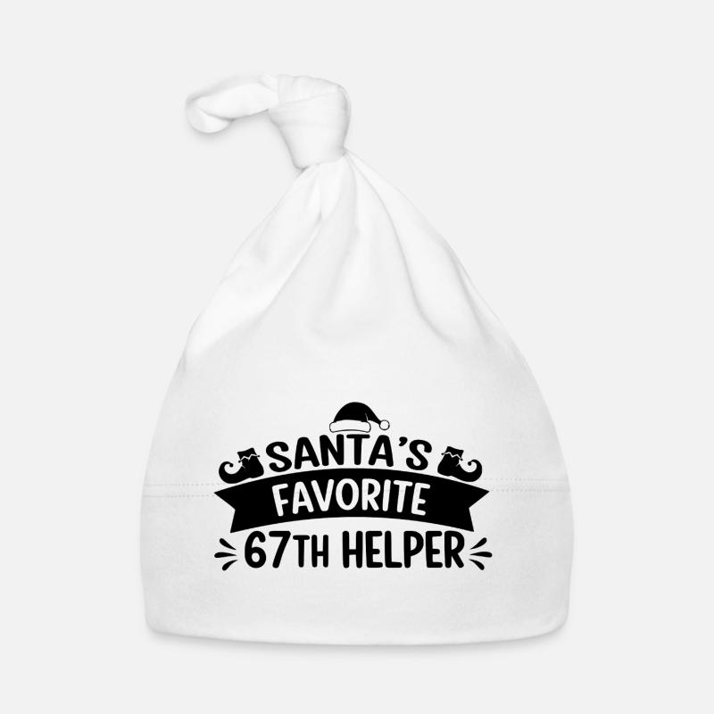 Santas Favorite 67th Helper Baby Bio-Mütze