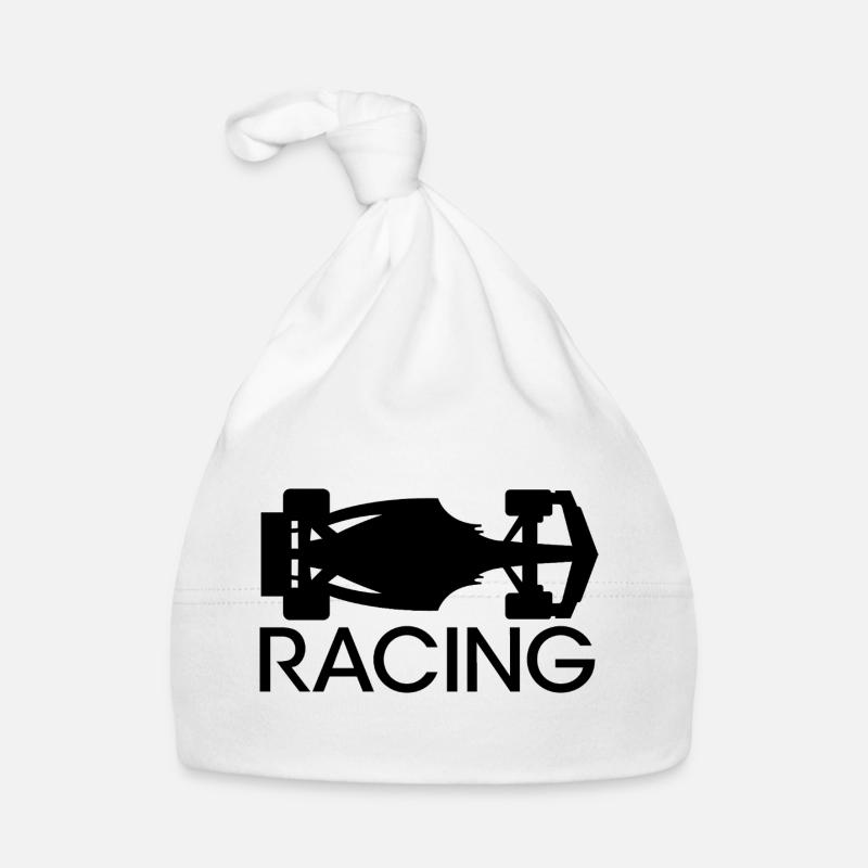 Conception rapide de voitures de course pour les fans de sport automobile Bonnet bio Bébé
