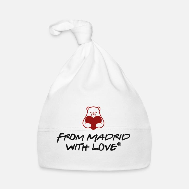 Madrid Ours avec Amour Bonnet bio Bébé