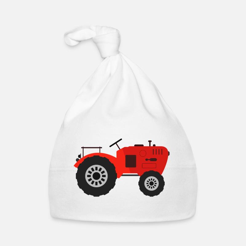 tractor Organic Baby Cap