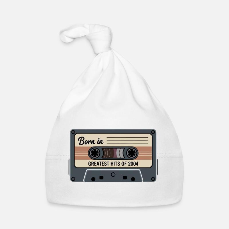 Born in 2004 Greatest Hits Retro Tape Baby Bio-Mütze
