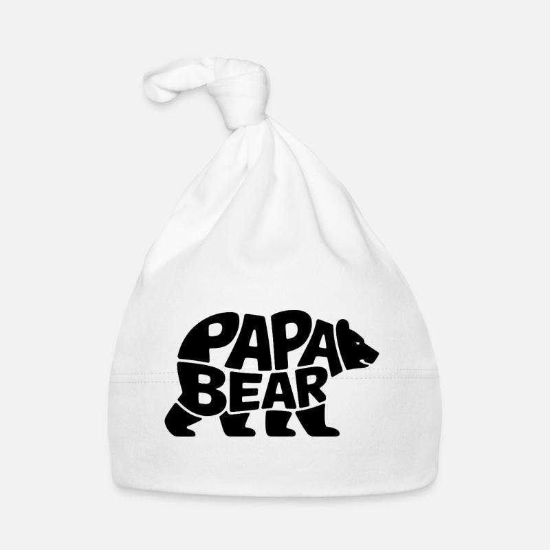 Papa Bear Baby Bio-Mütze