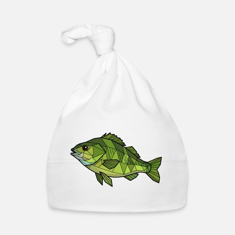 Perchoir géométrique Low Poly Bonnet bio Bébé