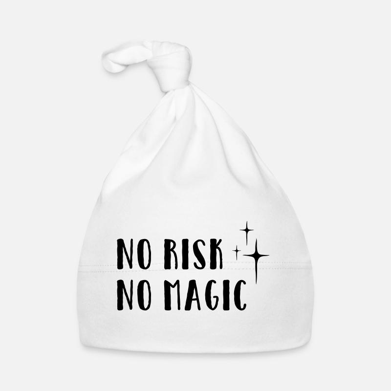 No Risk – No Magic Organic Baby Cap