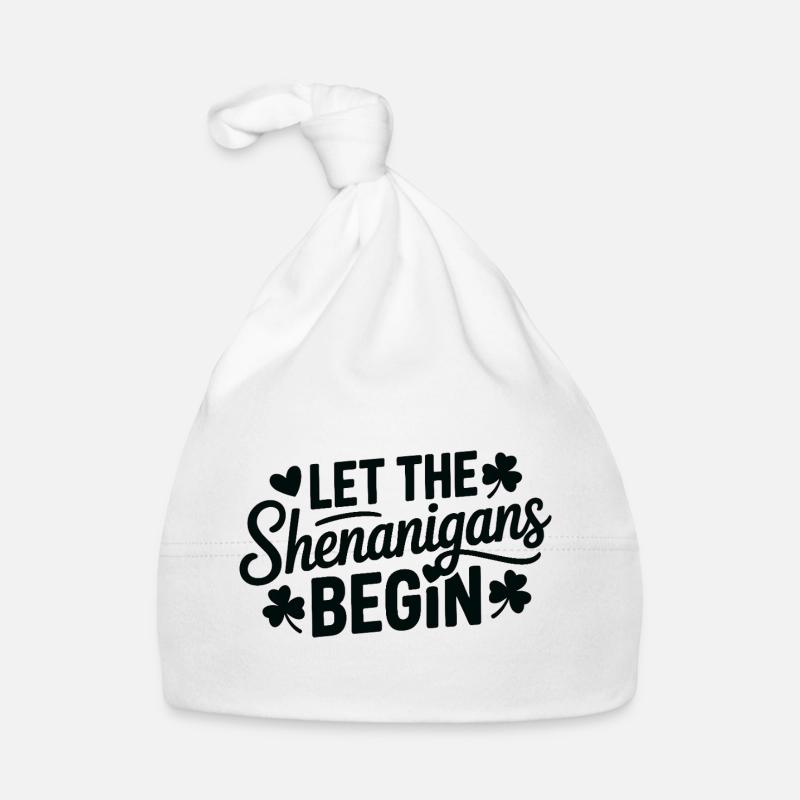 Les manigances commencent le scénario de Shamrock Bonnet bio Bébé