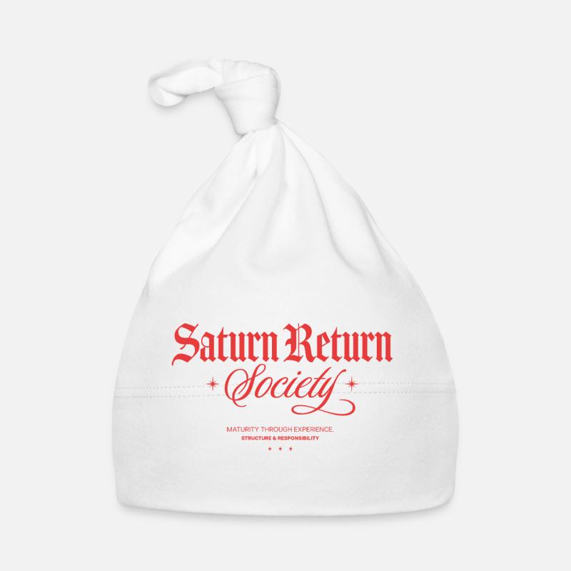 Saturn Return Society Baby Bio-Mütze