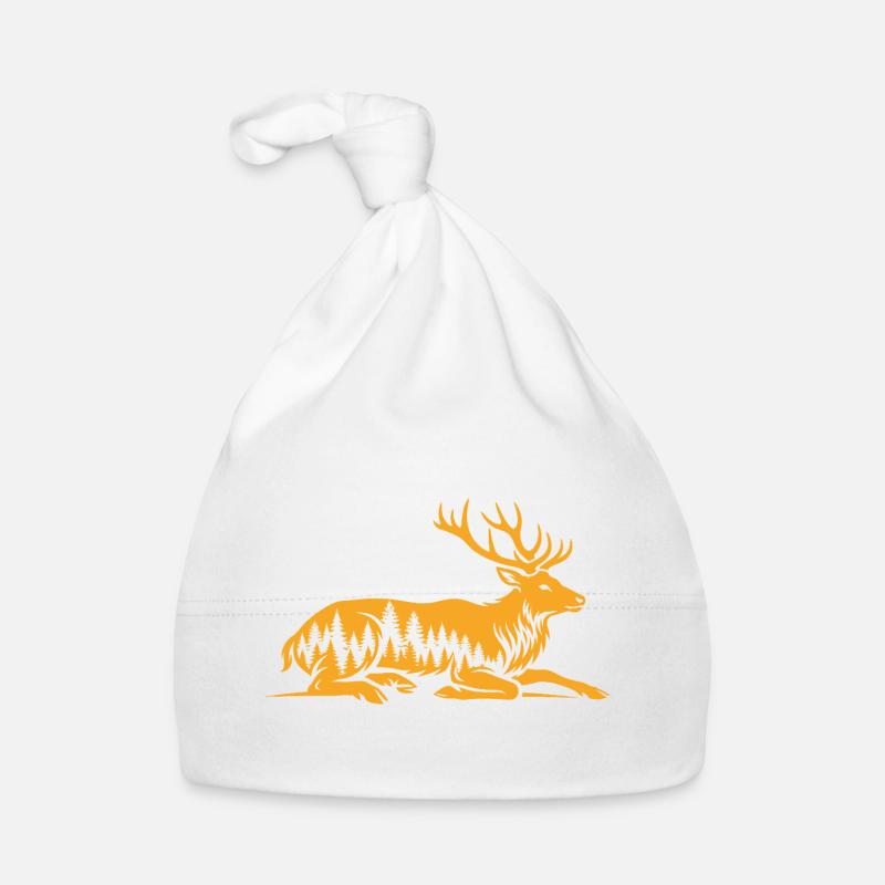 Deer Organic Baby Cap