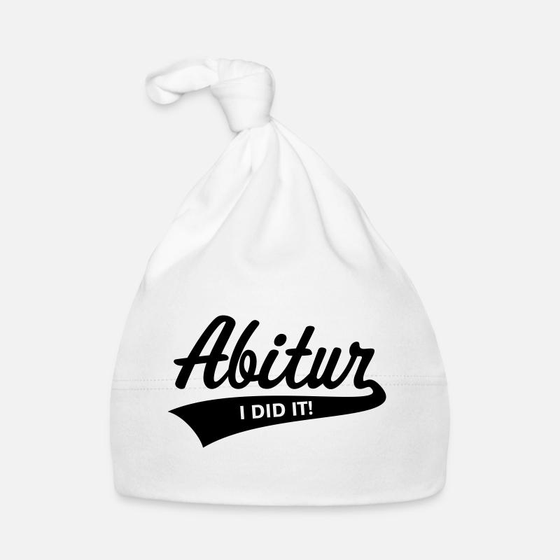 Abitur – I Did It! (Abiturient Schulabschluss / B) Organic Baby Cap