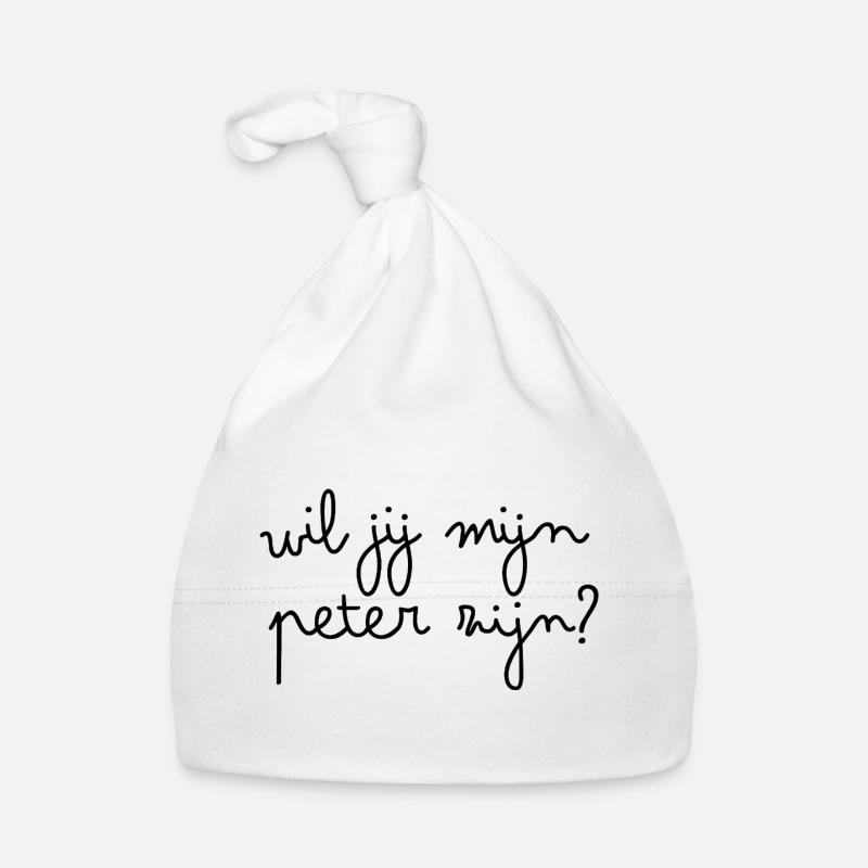 Veux-tu être mon parrain ? Bonnet bio Bébé