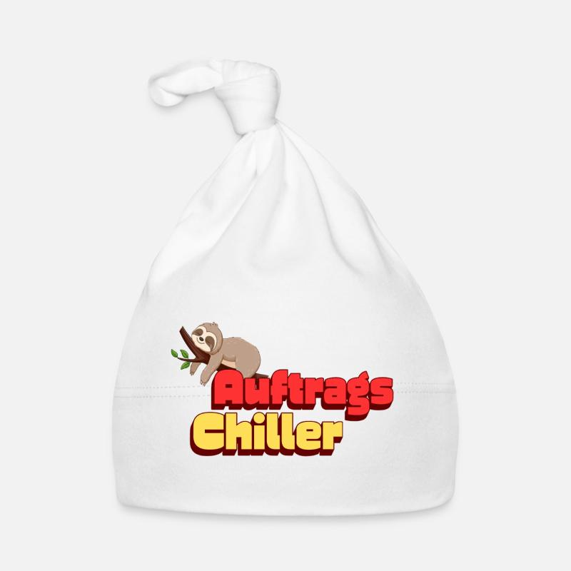 Auftragschiller Sloth Baby Bio-Mütze