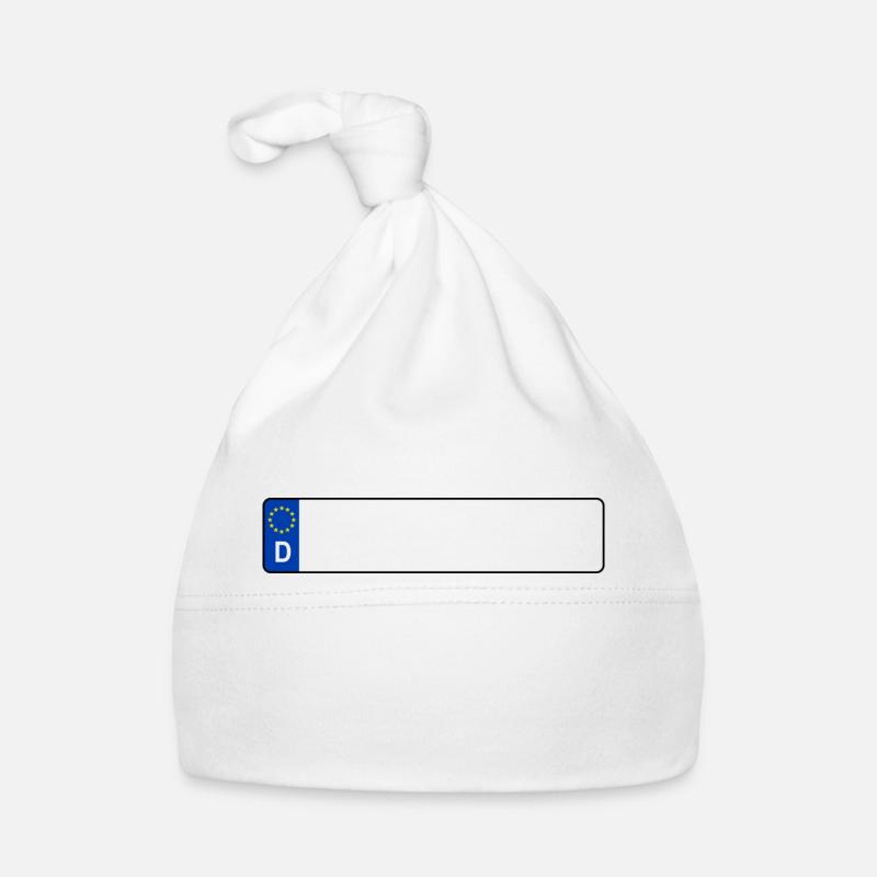 Kennzeichen D Baby Bio-Mütze
