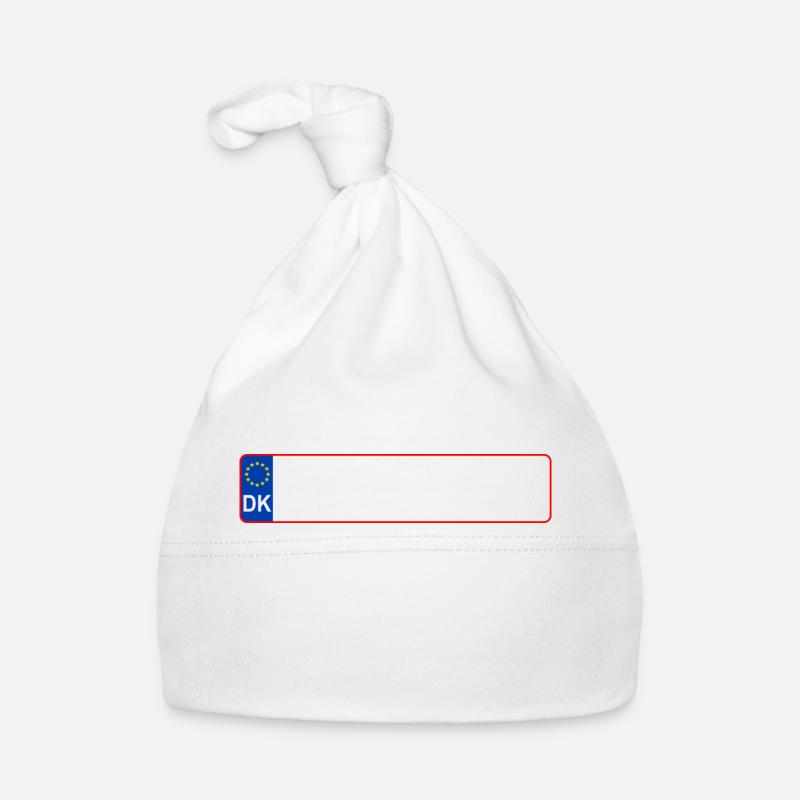 Kennzeichen DK Baby Bio-Mütze