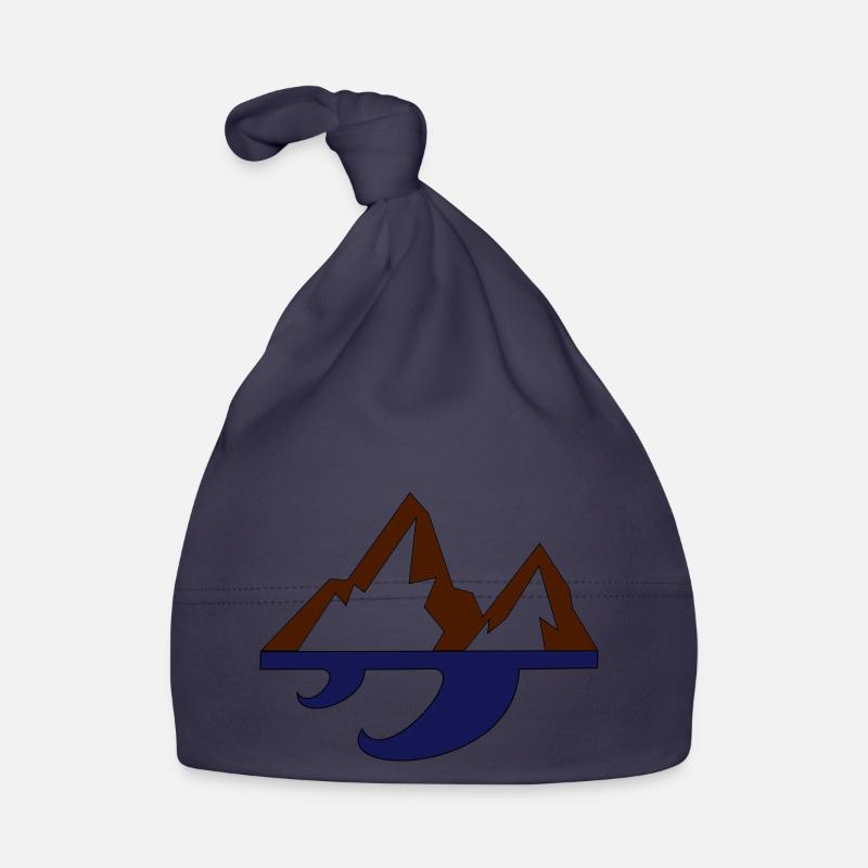 Mountain & wave Bonnet bio Bébé