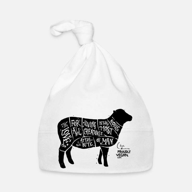 l'Amour - Bonnet bio Bébé - blanc