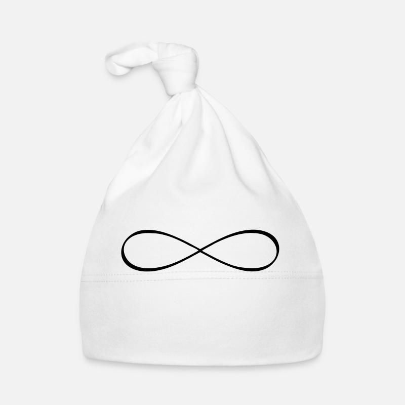 Infinity Infinity Symbol Friendship Organic Baby Cap