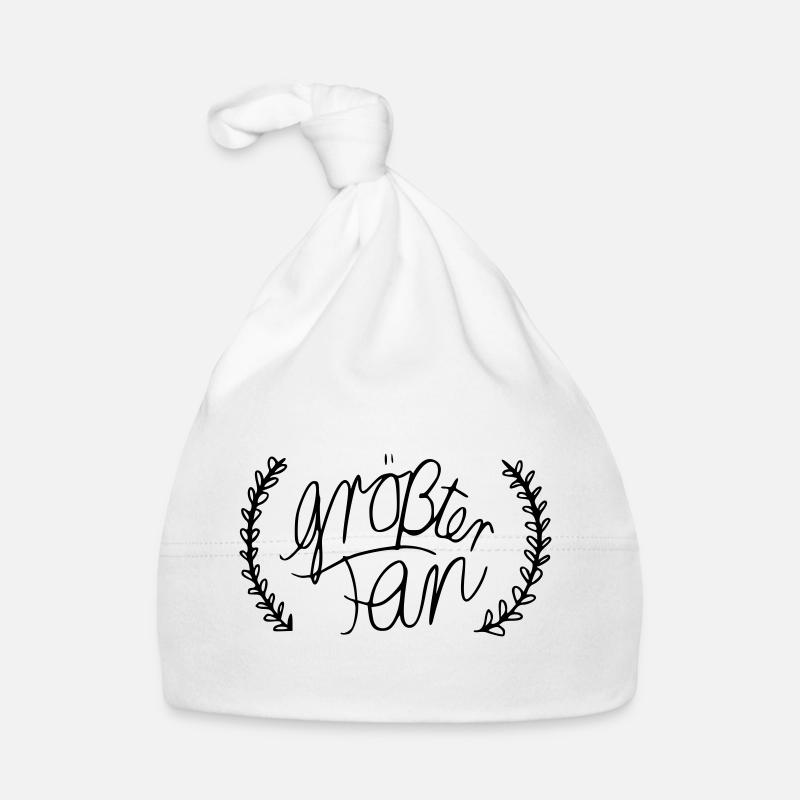 biggest fan Organic Baby Cap