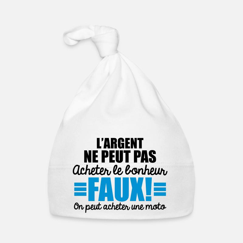 on peut acheter une moto Bonnet bio Bébé