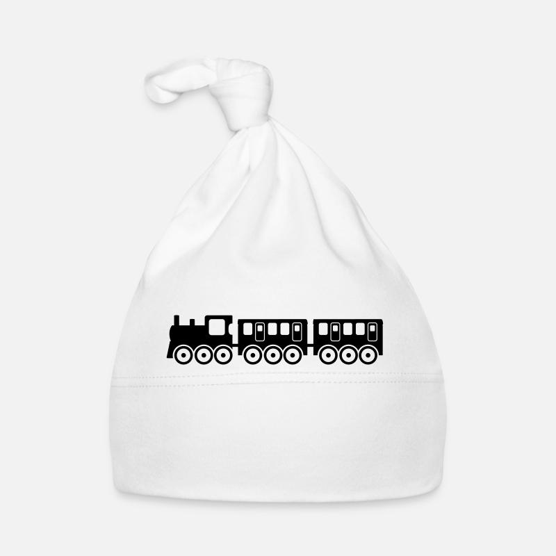 train Organic Baby Cap