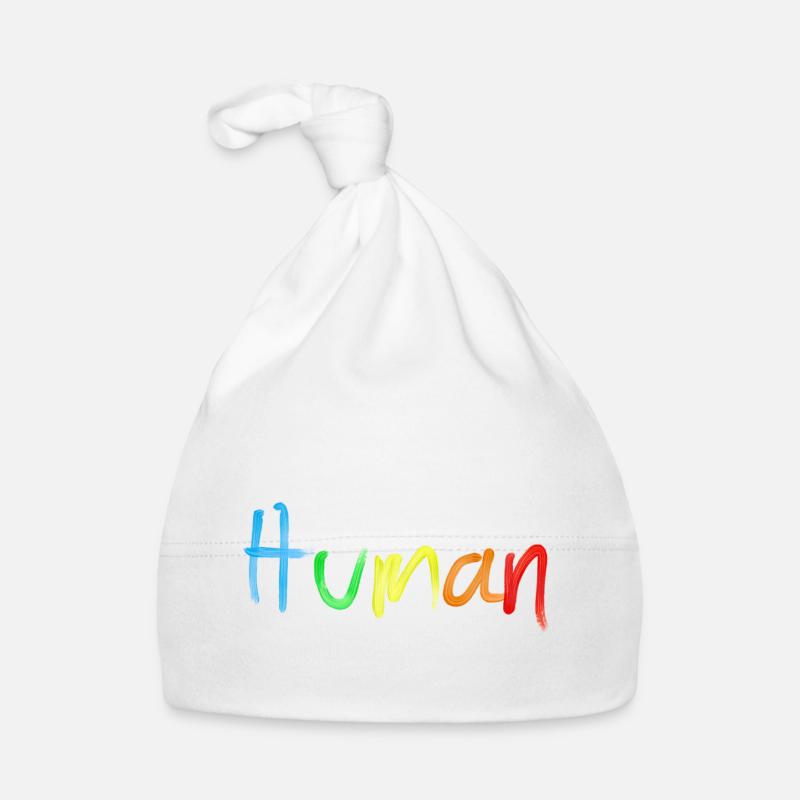 Human - Baby Bio-Mütze - Weiß