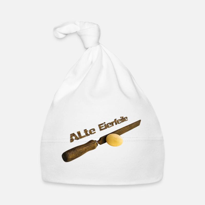 Alte Eierfeile Baby Bio-Mütze
