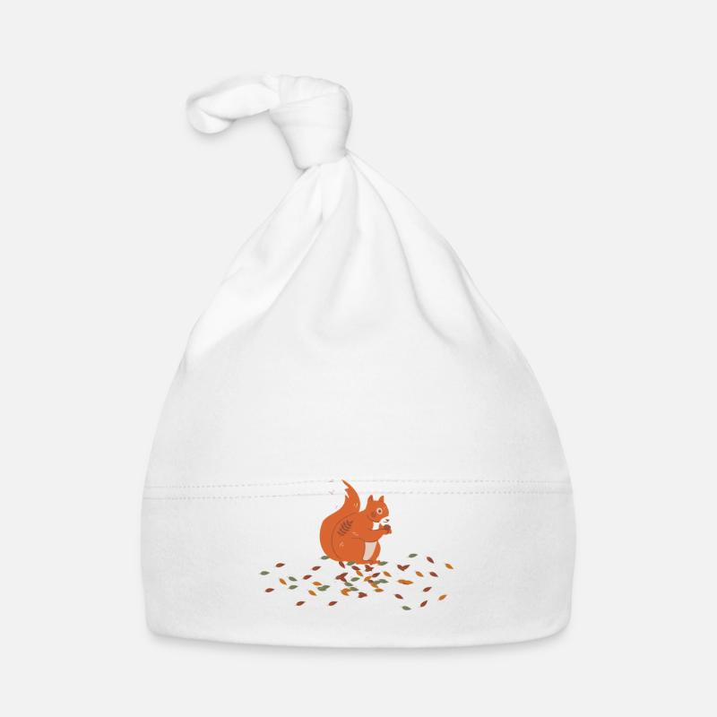 squirrel Organic Baby Cap