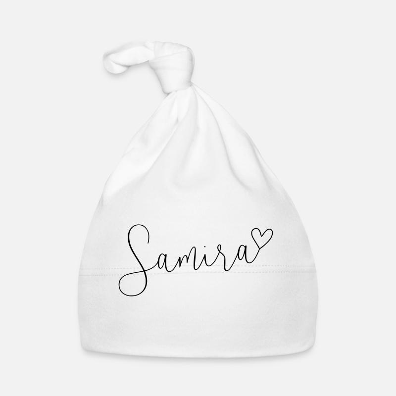 Samira Nom Prénom Jour Bonnet bio Bébé