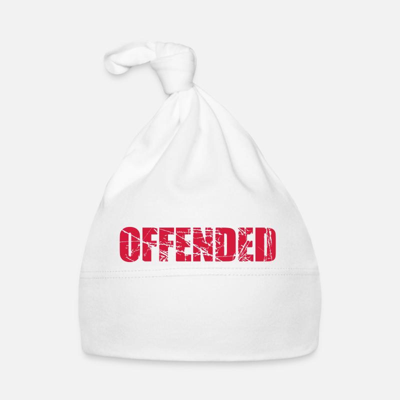 Kratzer Risse Offended Baby Bio-Mütze