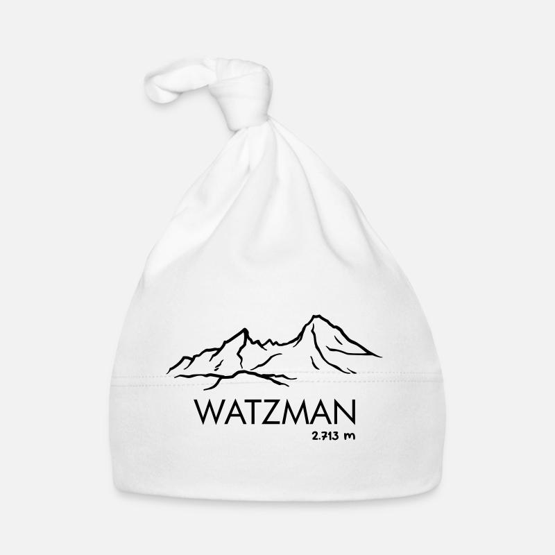 Watzmann - Baby Bio-Mütze - Weiß