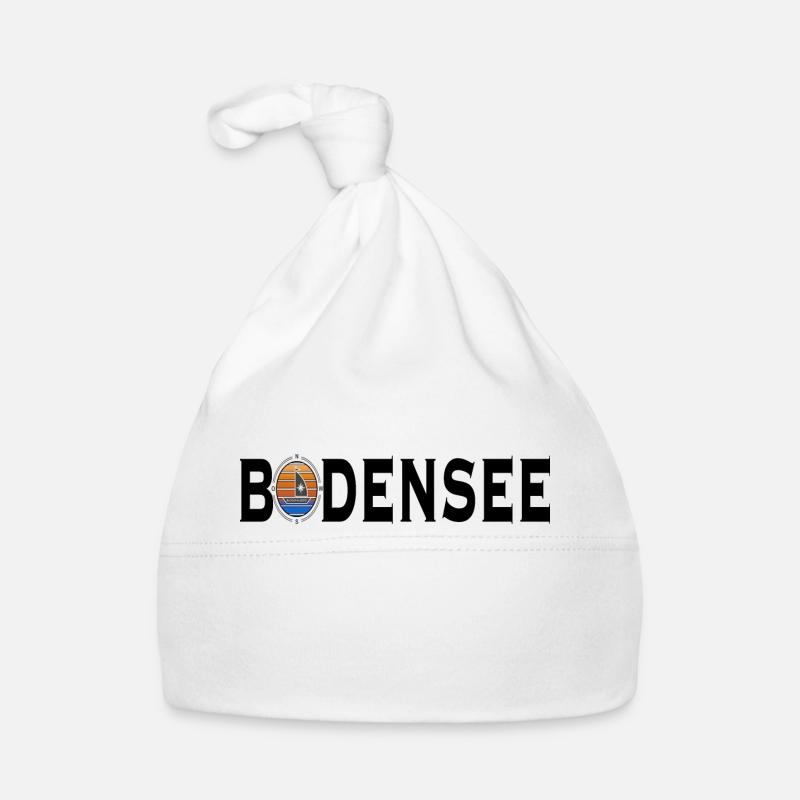 Bodensee - Baby Bio-Mütze - Weiß