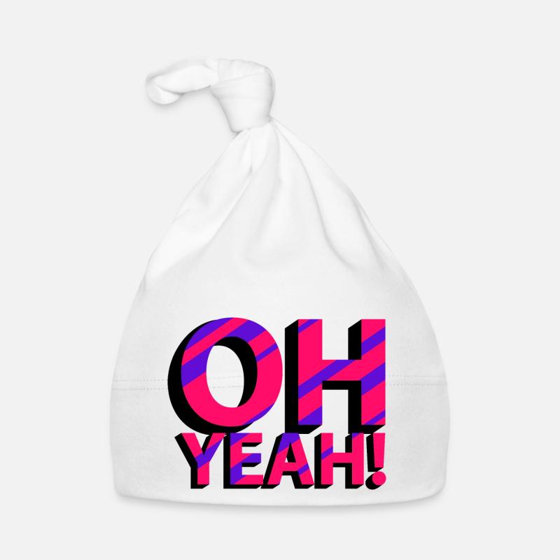 OH YEAH! Baby Bio-Mütze