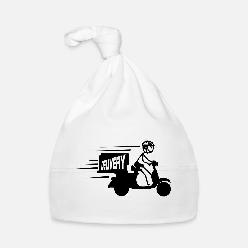 Scooter Package or Text Delivery Organic Baby Cap