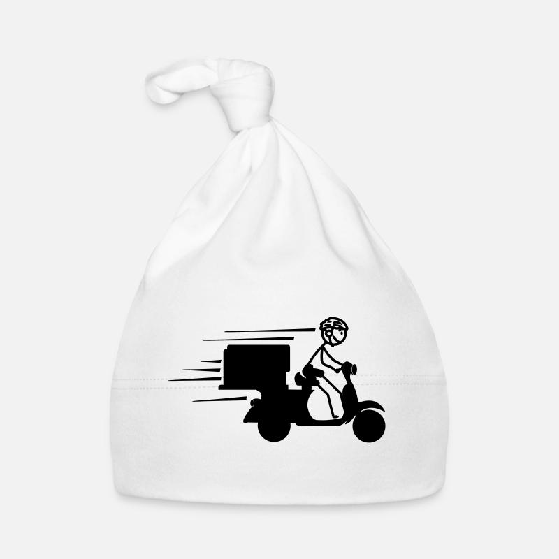 Scooter package or piza orders Delivery Organic Baby Cap