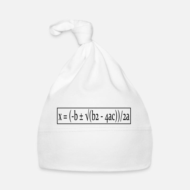 Quadratic Formula For Math Class 5 Organic Baby Cap