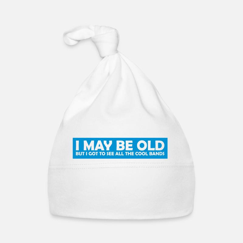 I may be old Organic Baby Cap