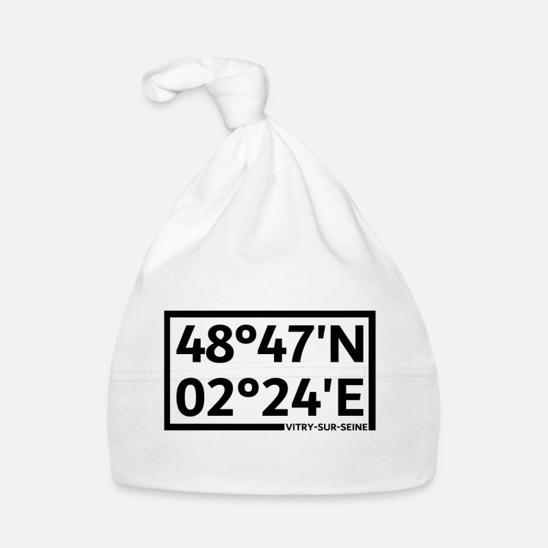 Vitry-sur-Seine coordinates Organic Baby Cap