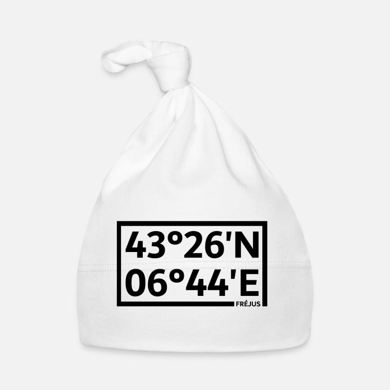 Fréjus coordinates Organic Baby Cap