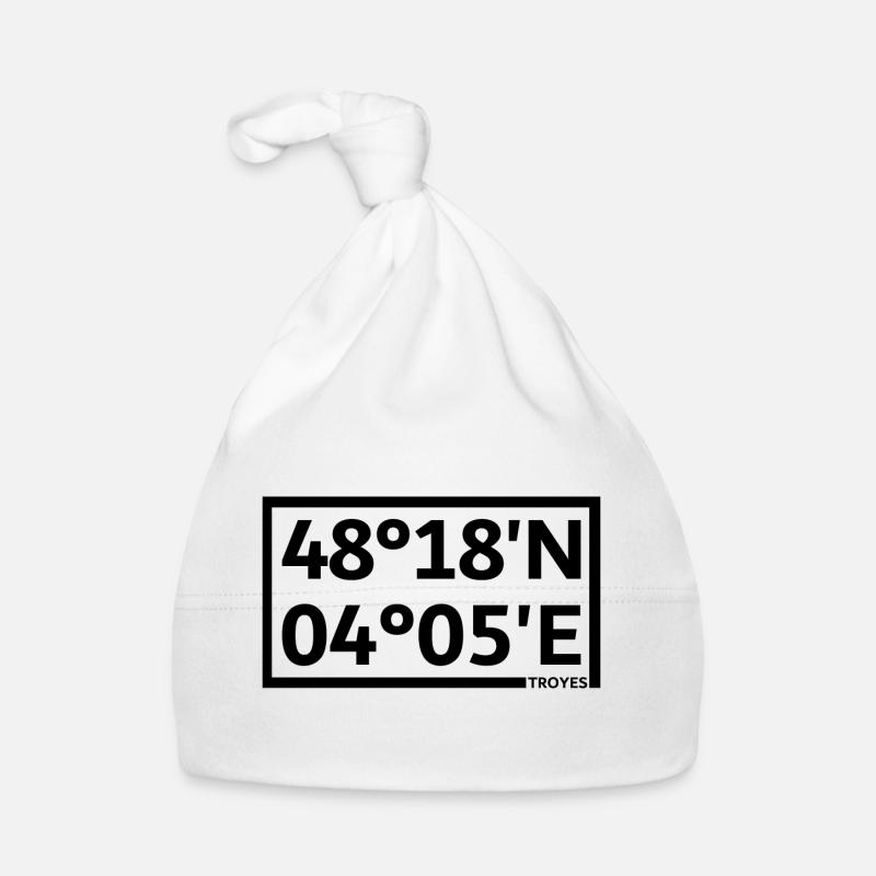 Troyes coordinates Organic Baby Cap