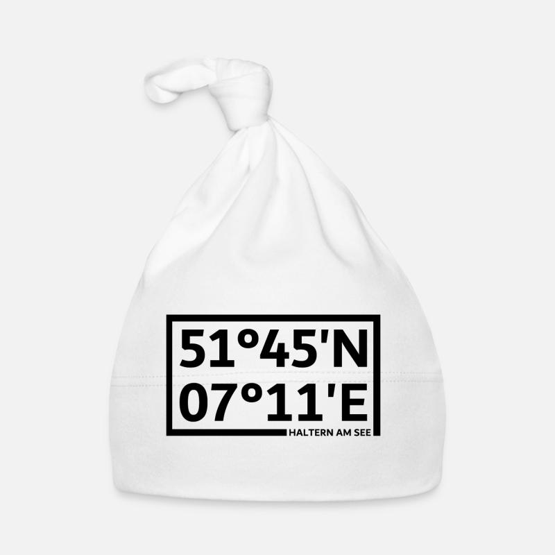 Haltern am See coordinates Organic Baby Cap