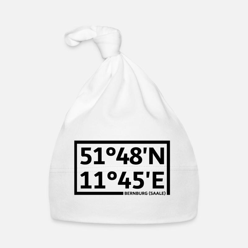 Bernburg (Saale) coordinates Organic Baby Cap
