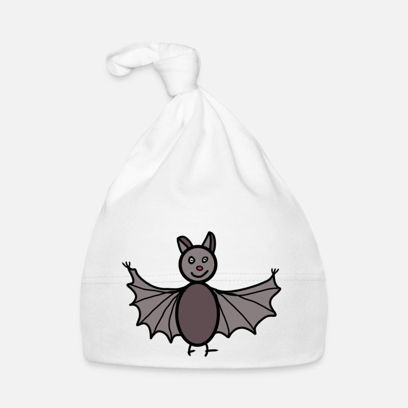 Fledermaus Baby Bio-Mütze